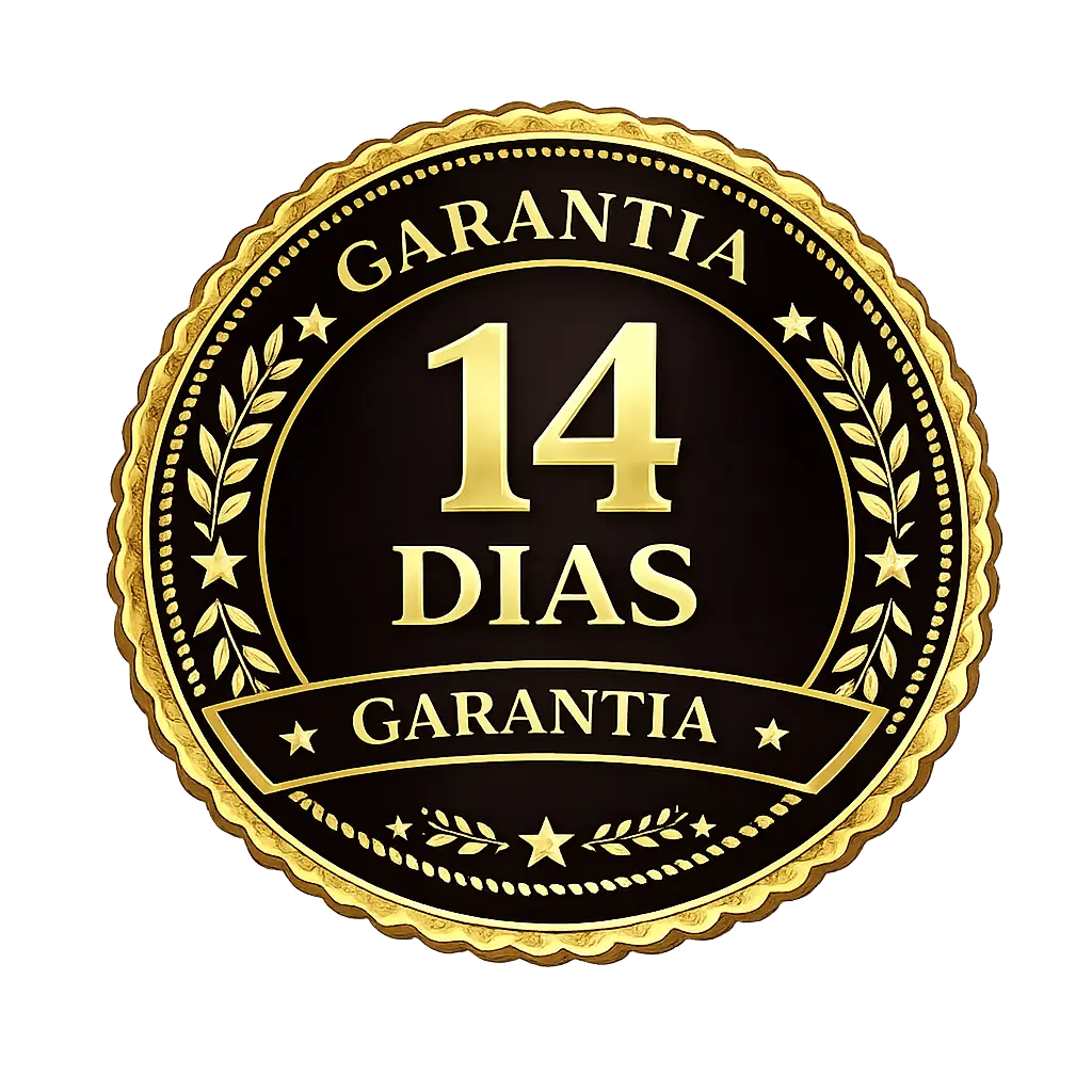 Selo de garantia de 14 dias
