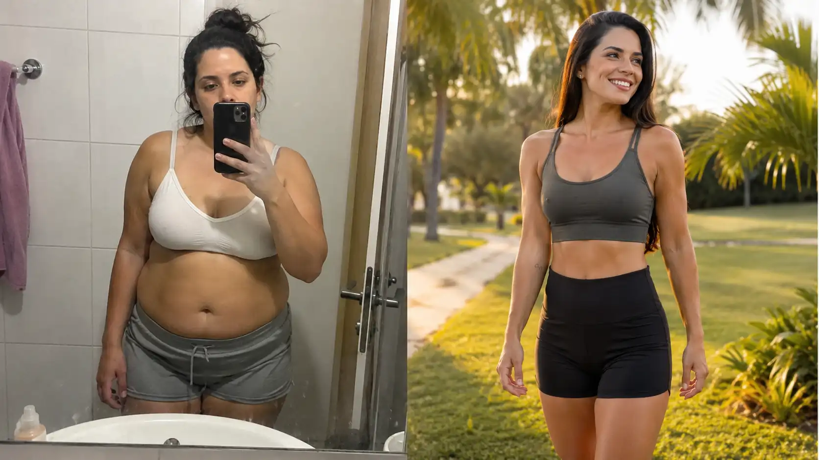 Antes e depois - resultado 1