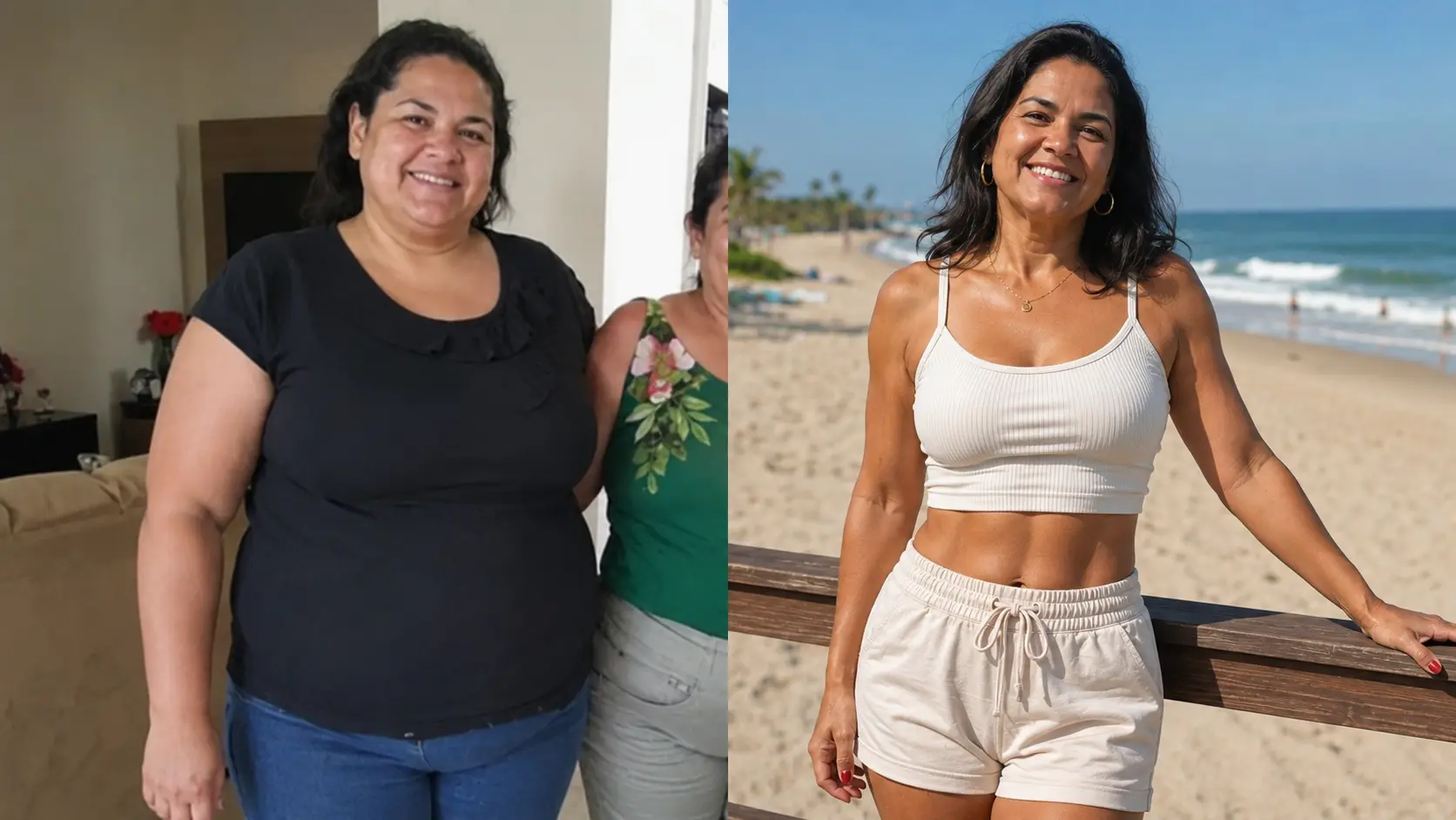 Antes e depois - resultado 2
