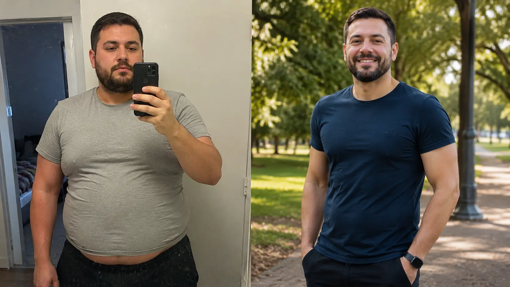 Antes e depois - resultado 3